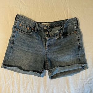Madewell Denim Cut Off Shorts
